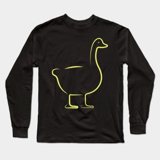 Gans Ente Tier Long Sleeve T-Shirt